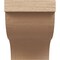 Ekena Millwork 6in. W x 8in. H x 32in. L Garner Woodgrain TimberThane Rafter Tail, Primed Tan RFTUR06X08X32GARRCPR - alternate 3